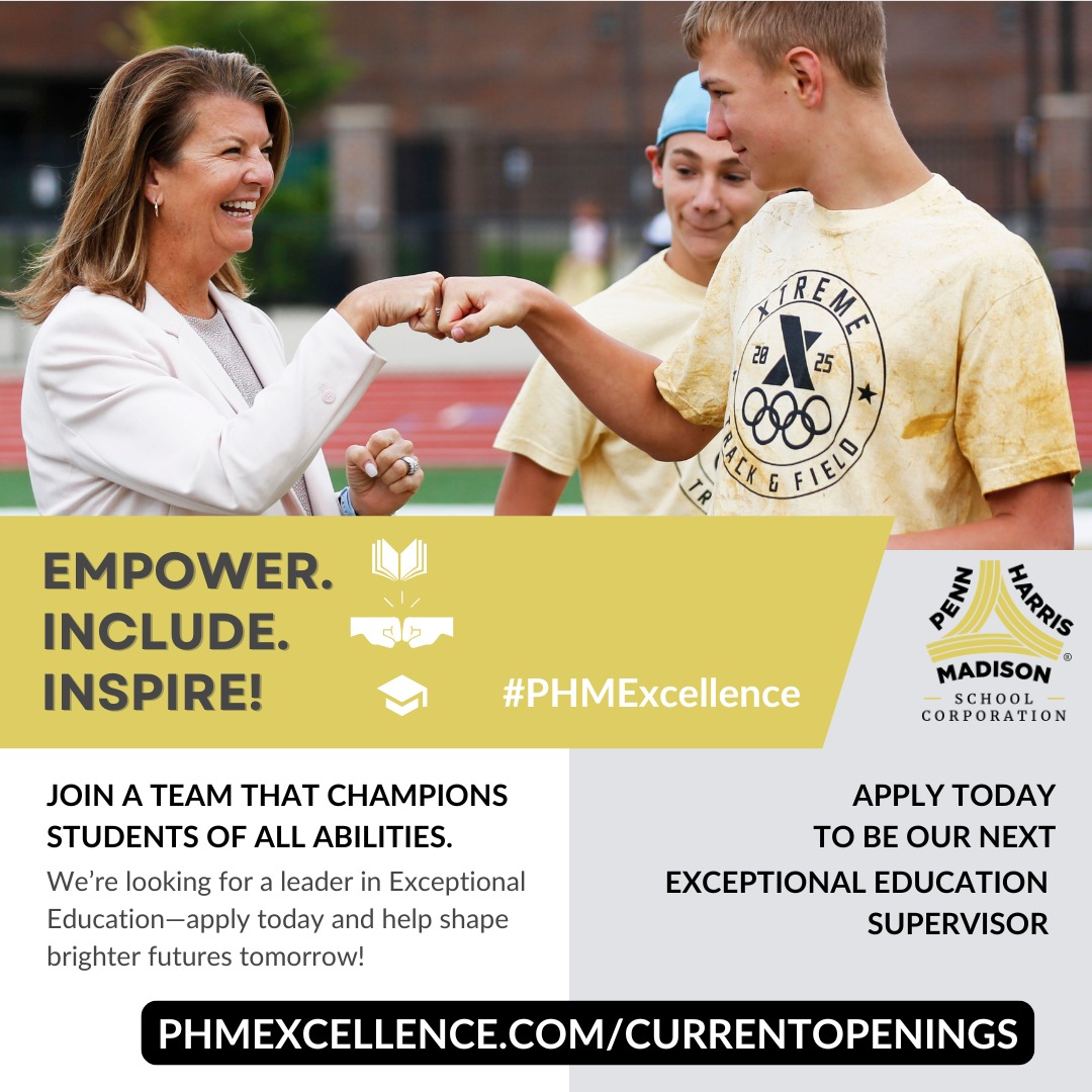 #phmexcellence EMPOWER. INCLUDE. INSPIRE. students with disabilities. Apply today to join our Exceptional Education team🤜🤛✨
https://phmexcellence.com/CurrentOpenings