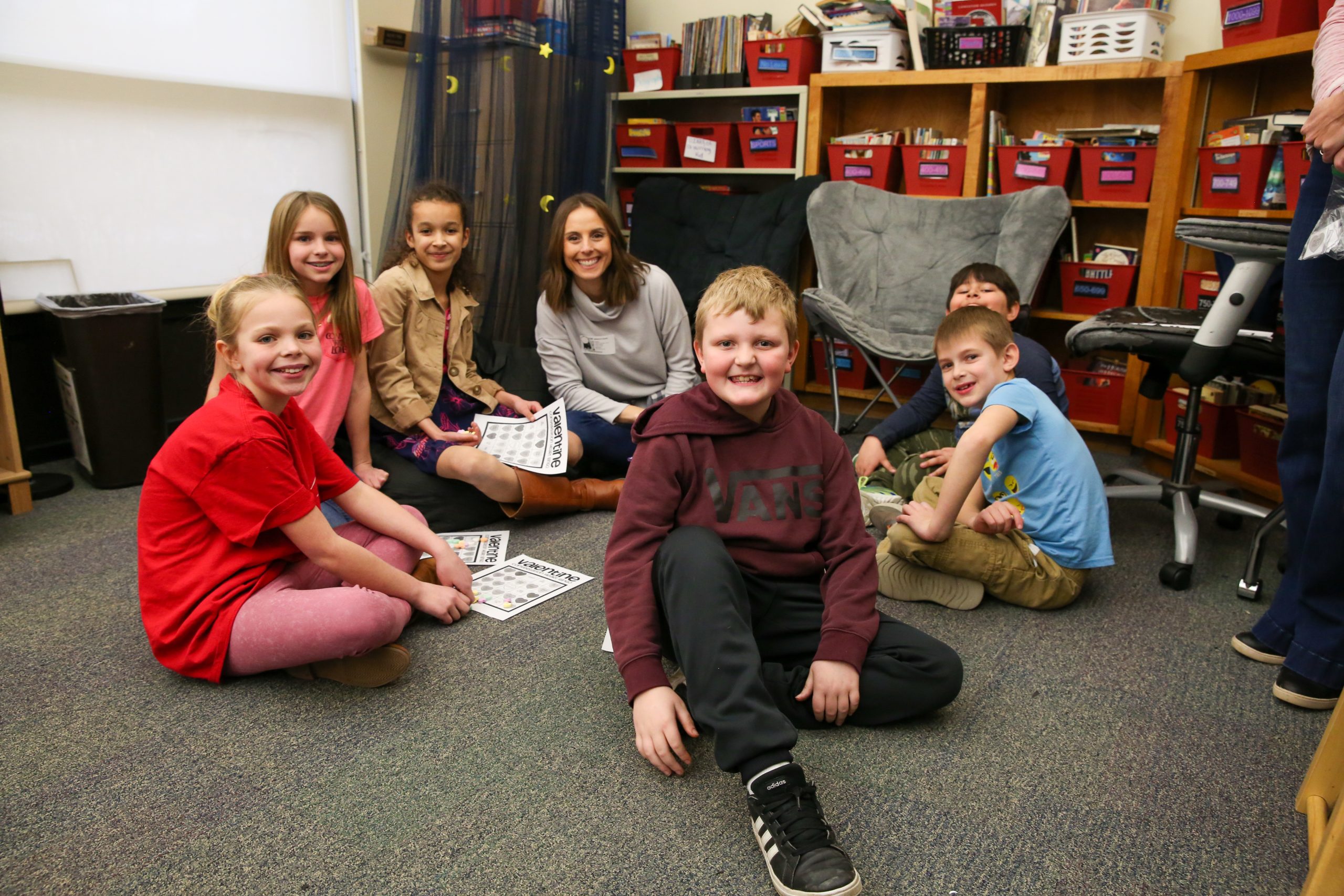 Bittersweet Principal Bob Thompson & students