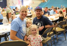 Family at Madison Fish Fry (2024)